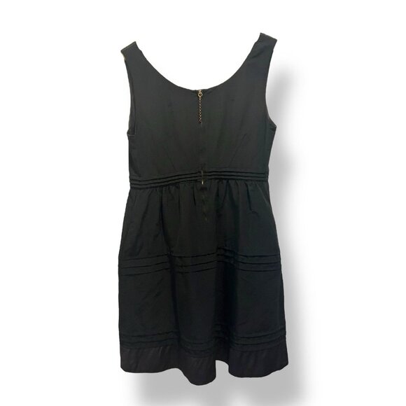 See by Chloé Black Sleeveless Tiered Mini Dress Women’s Size 8 – Made in Tunisia - Picture 12 of 13